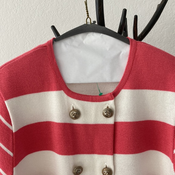 Talbots Vintage New Sweater Short Sleeve Top Size 6 - Picture 2 of 9